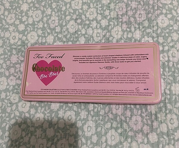 Too faced chocolate bon bon far paleti - Görsel 5