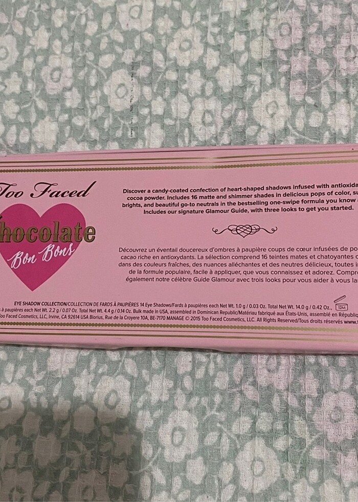 Too faced chocolate bon bon far paleti - Görsel 5