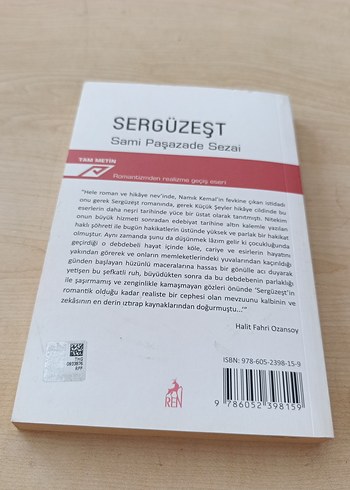  Sergüzeşt - Sami Paşazade Sezai