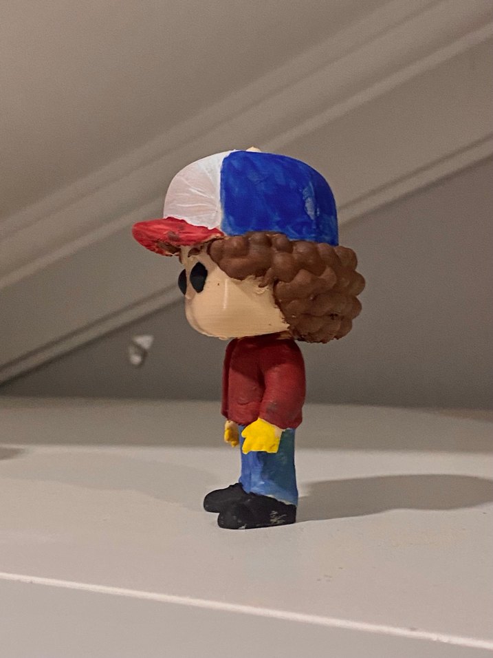 Stranger Things Dustin Handerson figürü - Görsel 3