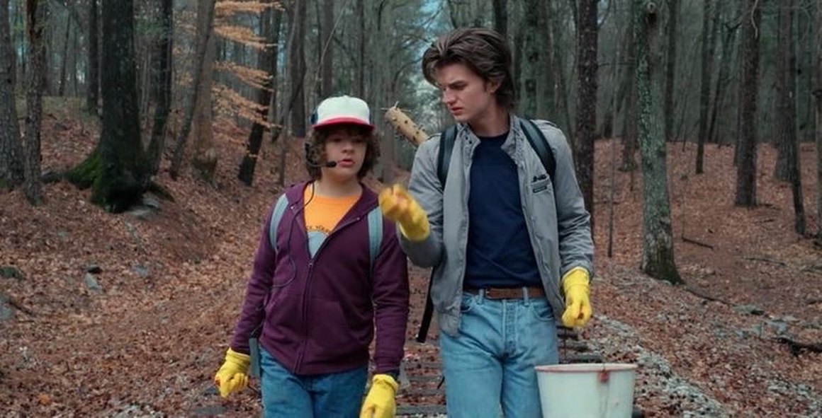 Stranger Things Dustin ve Steve karakter figürleri - Görsel 2
