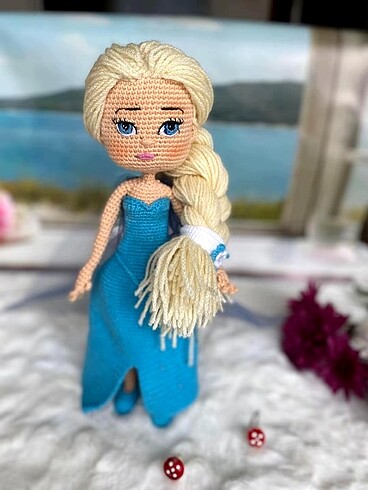 amigurumi elsa bebek