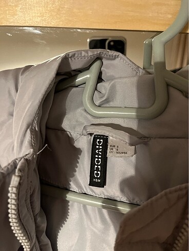 s Beden gri Renk H&M mont