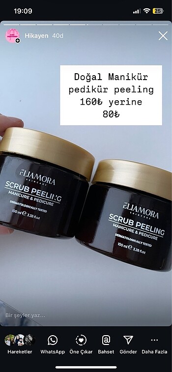 Manikür pedikür peeling