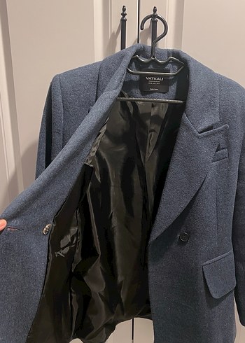 Mavi Kadın tek düğmeli kaşe Blazer Ceket - Görsel 11