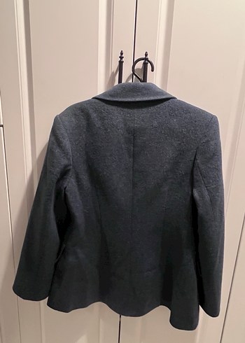 Mavi Kadın tek düğmeli kaşe Blazer Ceket - Görsel 9