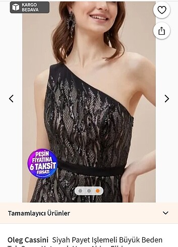40 Beden Oleg Cassini Abiye