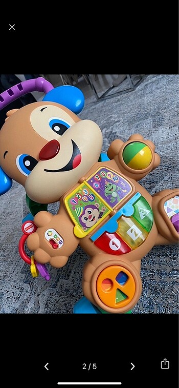 Fisher Price Fisher Price Fisher-Price Eğitici Köpekçik Yürüteç