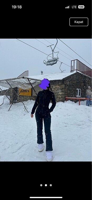 Zara ZARA SKI COLLECTION KAYAK TULUMU