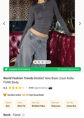 Vücudu saran bluz - Görsel 3