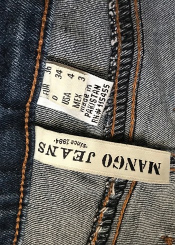 Kadın lacivert mini Kot Şort - Görsel 2