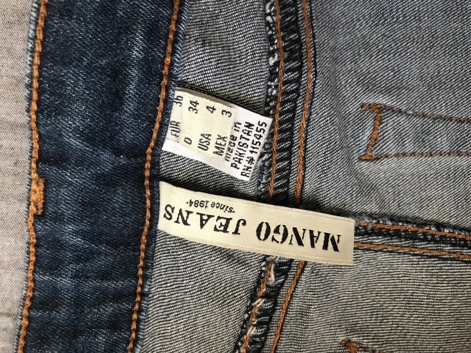 Kadın lacivert mini Kot Şort - Görsel 2