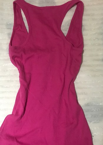 koyu pembe baskılı sifir kol - Görsel 2