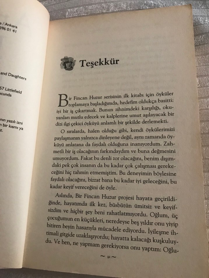 Anneler ve Kızları İçin Fincan ve Huzur Kitabı - Görsel 2