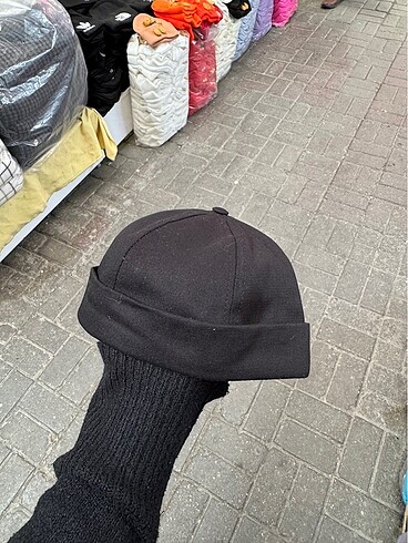 Hip-hop docker şapka cırtlı