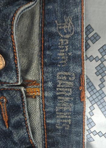 Düşük Bel Kot Şort - Görsel 3