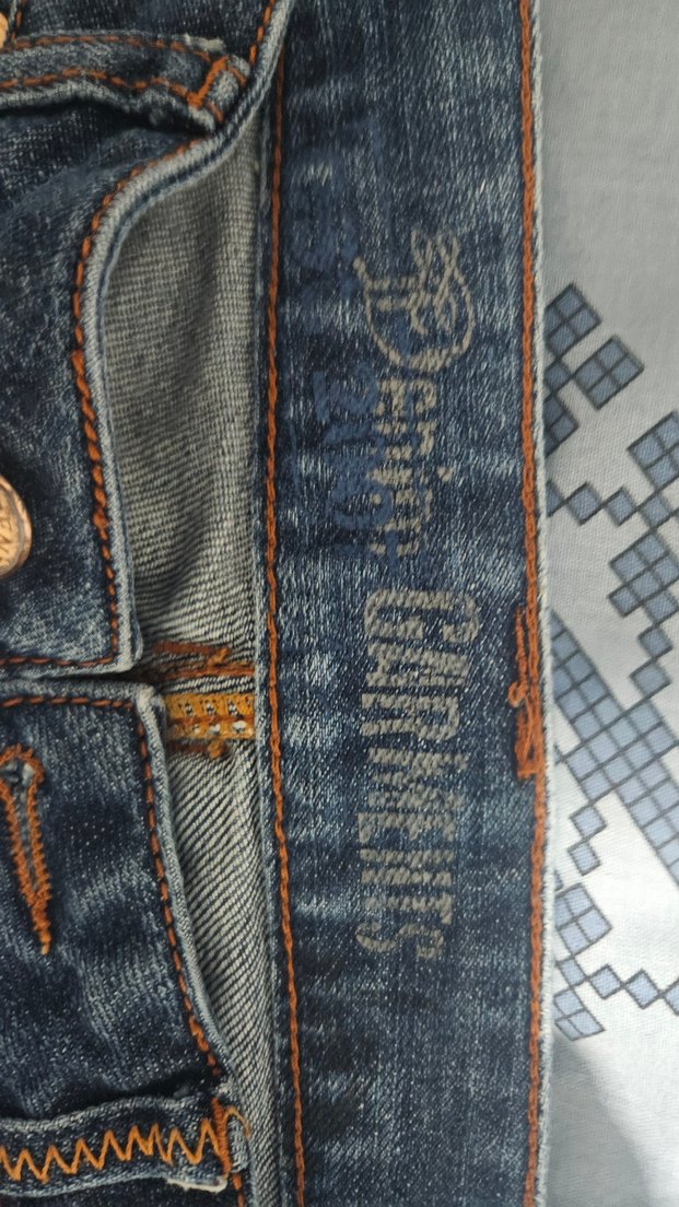 Düşük Bel Kot Şort - Görsel 3