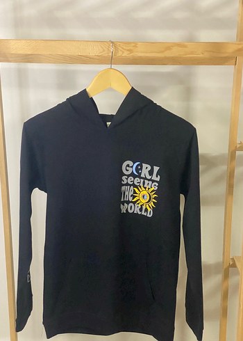 LC Waikiki Kız Çocuk Camel Renkli Pamuklu Sweatshirt