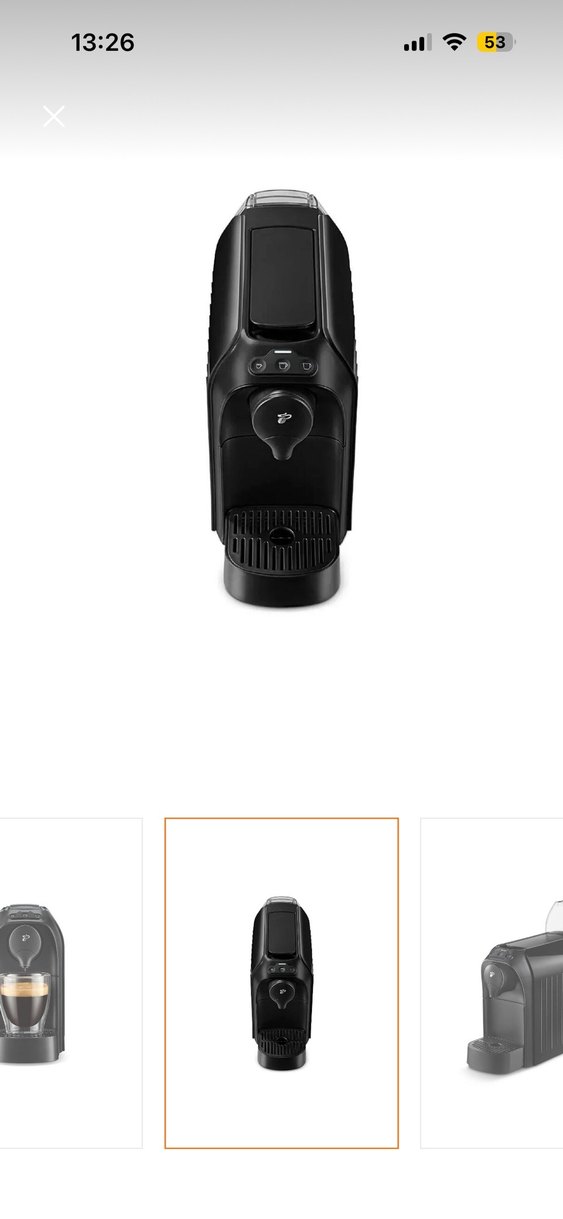 Thcibo Kapsül Siyah Kahve Makinesi - Görsel 2