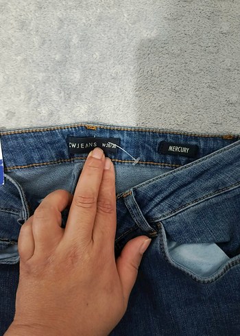 MERCURY Düğmeli Kadın Denim Pantolon