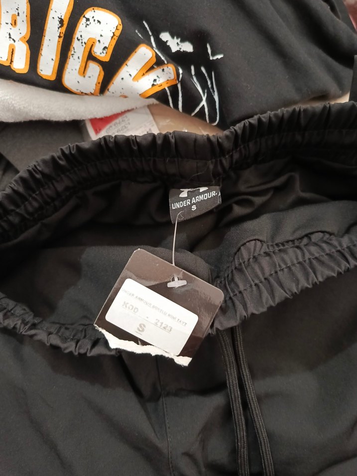 Siyah Erkek Spor Mini Şort - Görsel 3