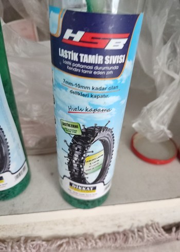 lastik tamir sıvısı 
Araç Lastik Sızdırmazlık Sıvısı 300 ml - Görsel 3