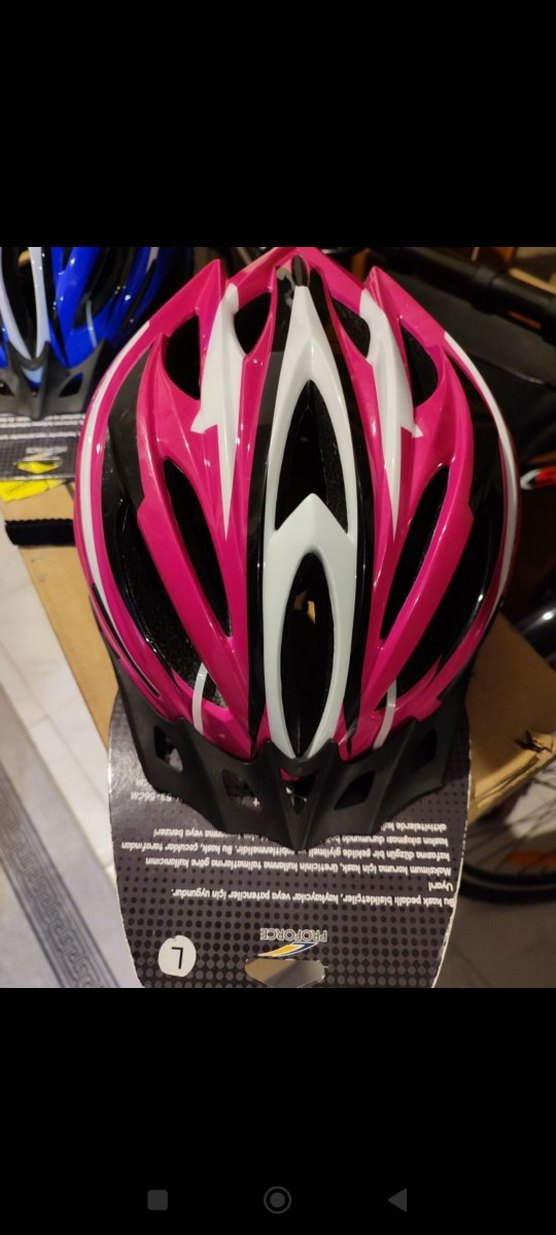 Pembe Zebra Desenli Esnek Motosiklet Kaskı - Görsel 5