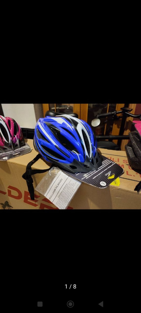 Pembe Zebra Desenli Esnek Motosiklet Kaskı - Görsel 3