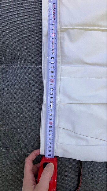 Mango Suit kırık beyaz pantolon - Görsel 5