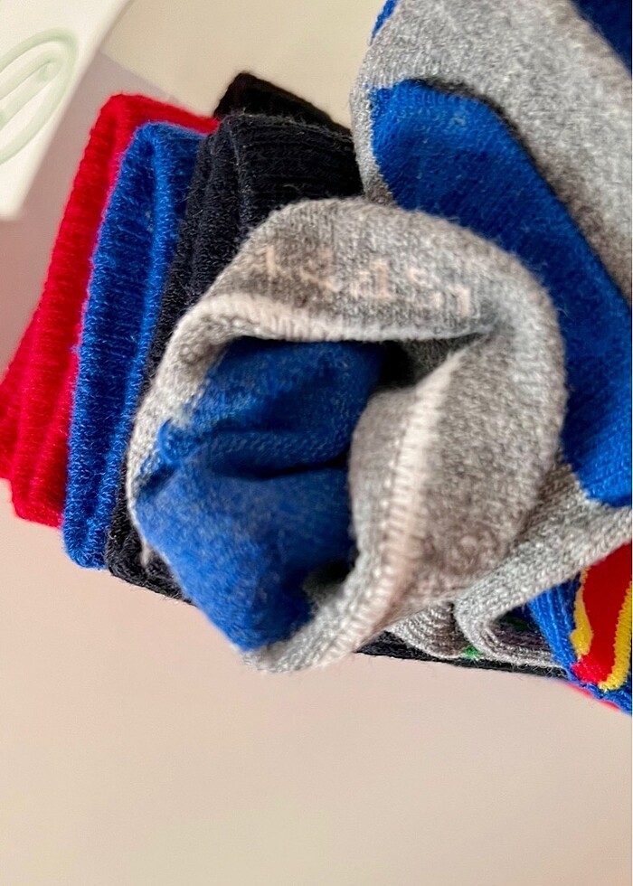 LCW erkek çocuk 6 çift çorap 3 yaş - Görsel 5