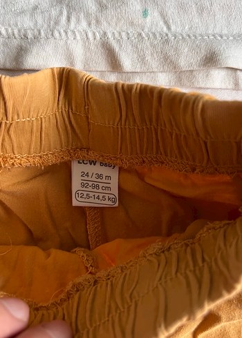 Sarı Gri Baskılı Bebek Erkek Takım - Görsel 4