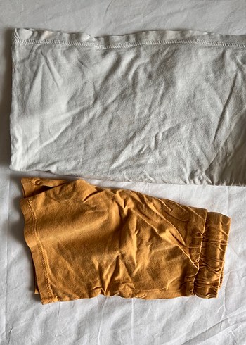 Sarı Gri Baskılı Bebek Erkek Takım - Görsel 7