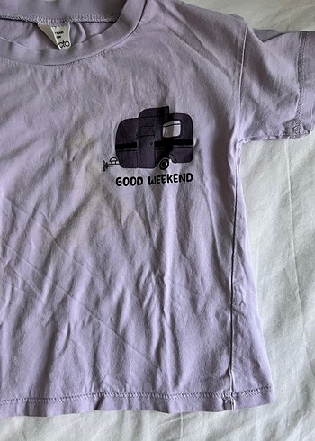 Beyaz Gri Baskılı Kısa Kollu Bebek Takımı - Görsel 7