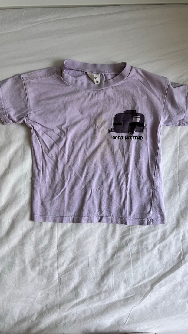 Beyaz Gri Baskılı Kısa Kollu Bebek Takımı - Görsel 5