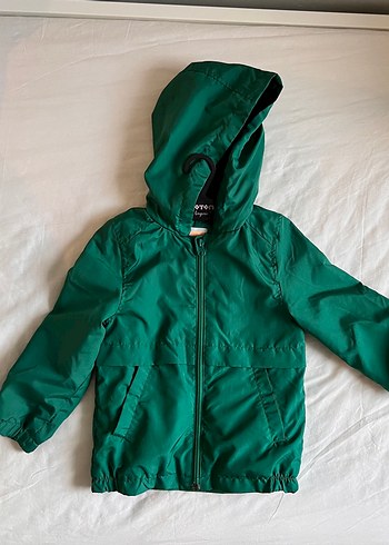 Erkek Çocuk Yeşil Fermuarlı Ceket - Görsel 3