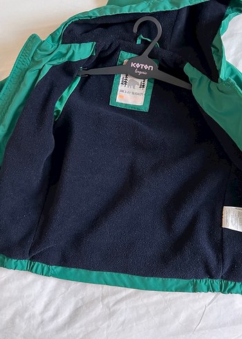 Erkek Çocuk Yeşil Fermuarlı Ceket - Görsel 8