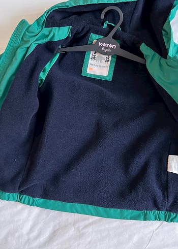 Erkek Çocuk Yeşil Fermuarlı Ceket - Görsel 7