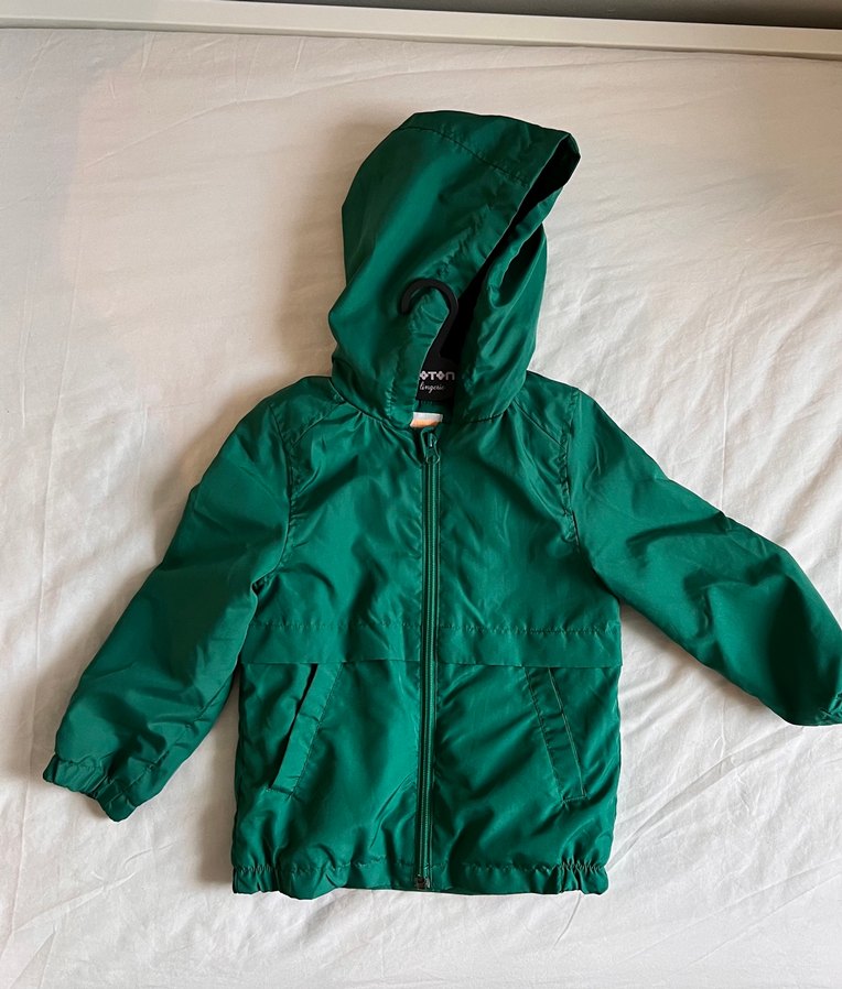 Erkek Çocuk Yeşil Fermuarlı Ceket - Görsel 3