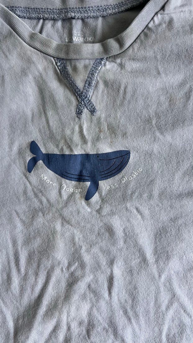 Gri Kısa Kollu Fermuarlı Bebek Tulumu - Görsel 2