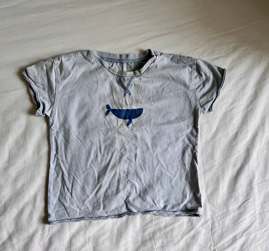 Gri Kısa Kollu Fermuarlı Bebek Tulumu - Görsel 3