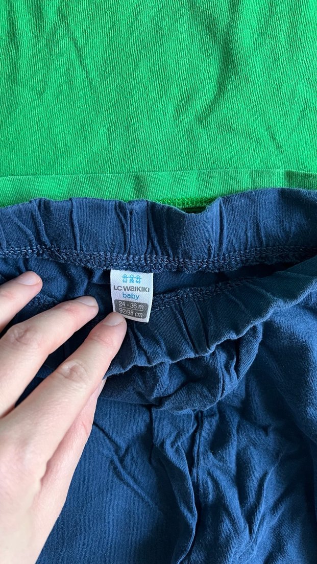 Yeşil Baskılı Erkek Bebek Kısa Kollu Takım - Görsel 3