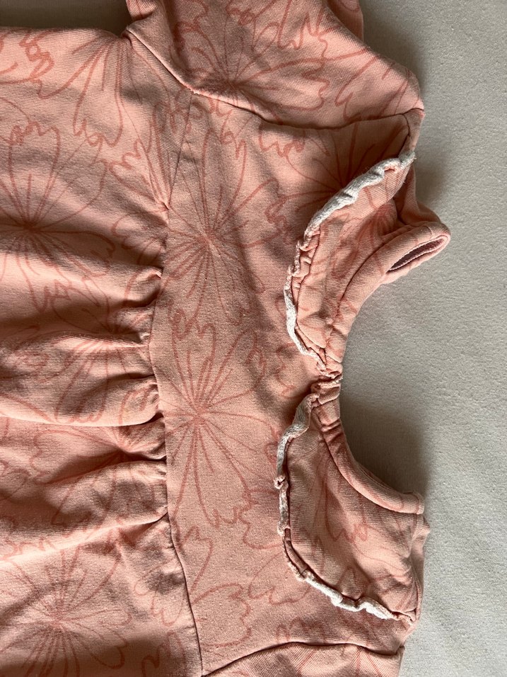 Dantel Detaylı Pembe Bebek Kız Tulum - Görsel 3