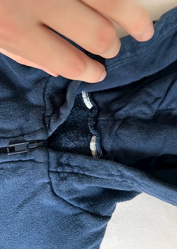 Kapüşonlu Erkek Çocuk Fermuarlı Sweatshirt - Görsel 6