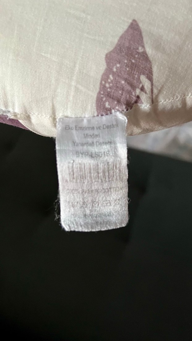 Pastel Renkli Desenli Emzirme Yastığı - Görsel 3