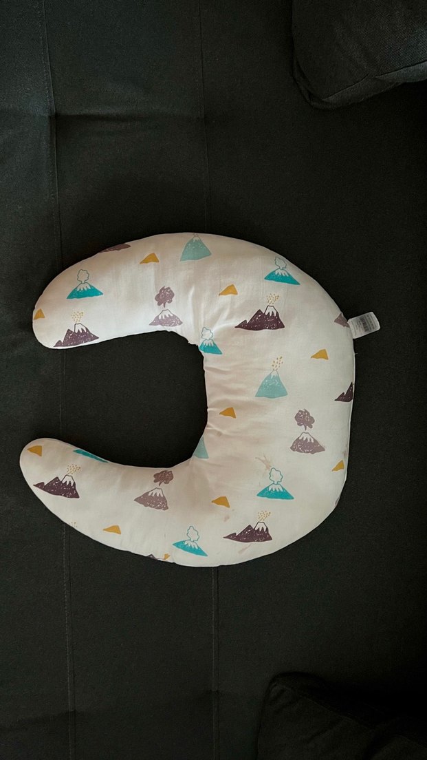 Pastel Renkli Desenli Emzirme Yastığı - Görsel 2