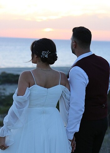 Diğer Nikah dış çekim elbisesi