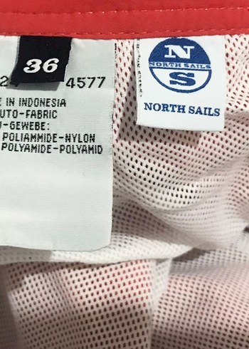 Kırmızı ve Lacivert Erkek Midi Mayo - Görsel 6