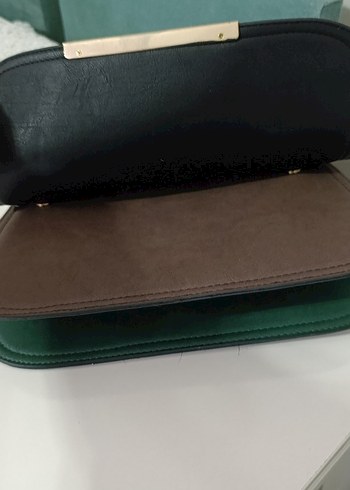 Klasik Modern Kahverengi Deri Kadın Çanta - Görsel 8