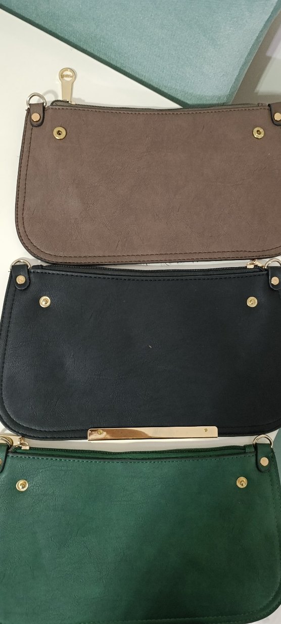 Klasik Modern Kahverengi Deri Kadın Çanta - Görsel 5