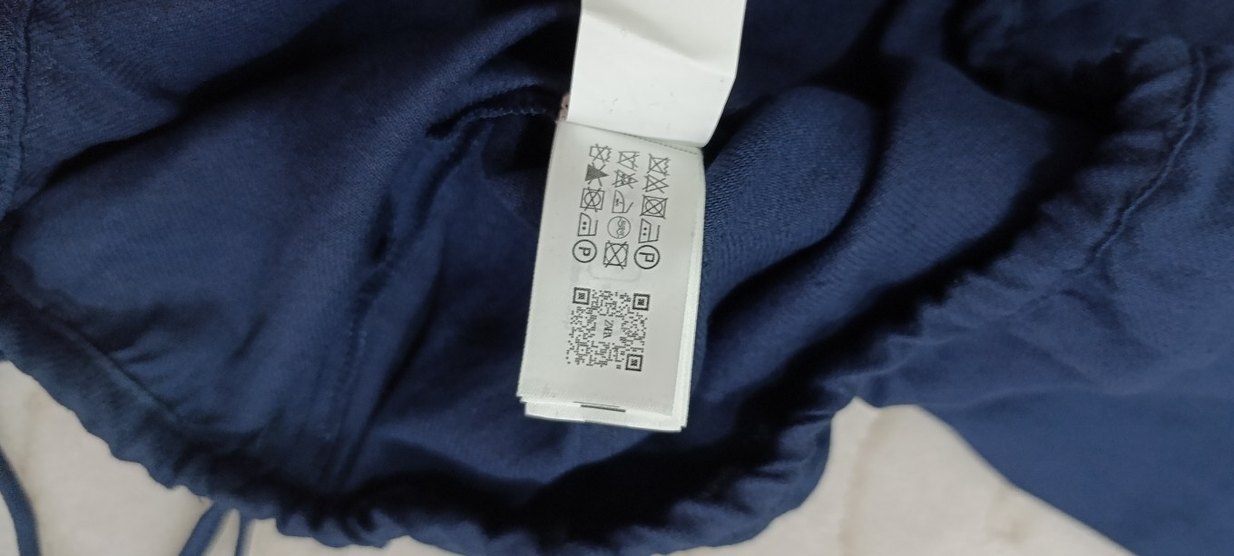 Lacivert V Yakalı Kolsuz Keten Yelek - Görsel 5